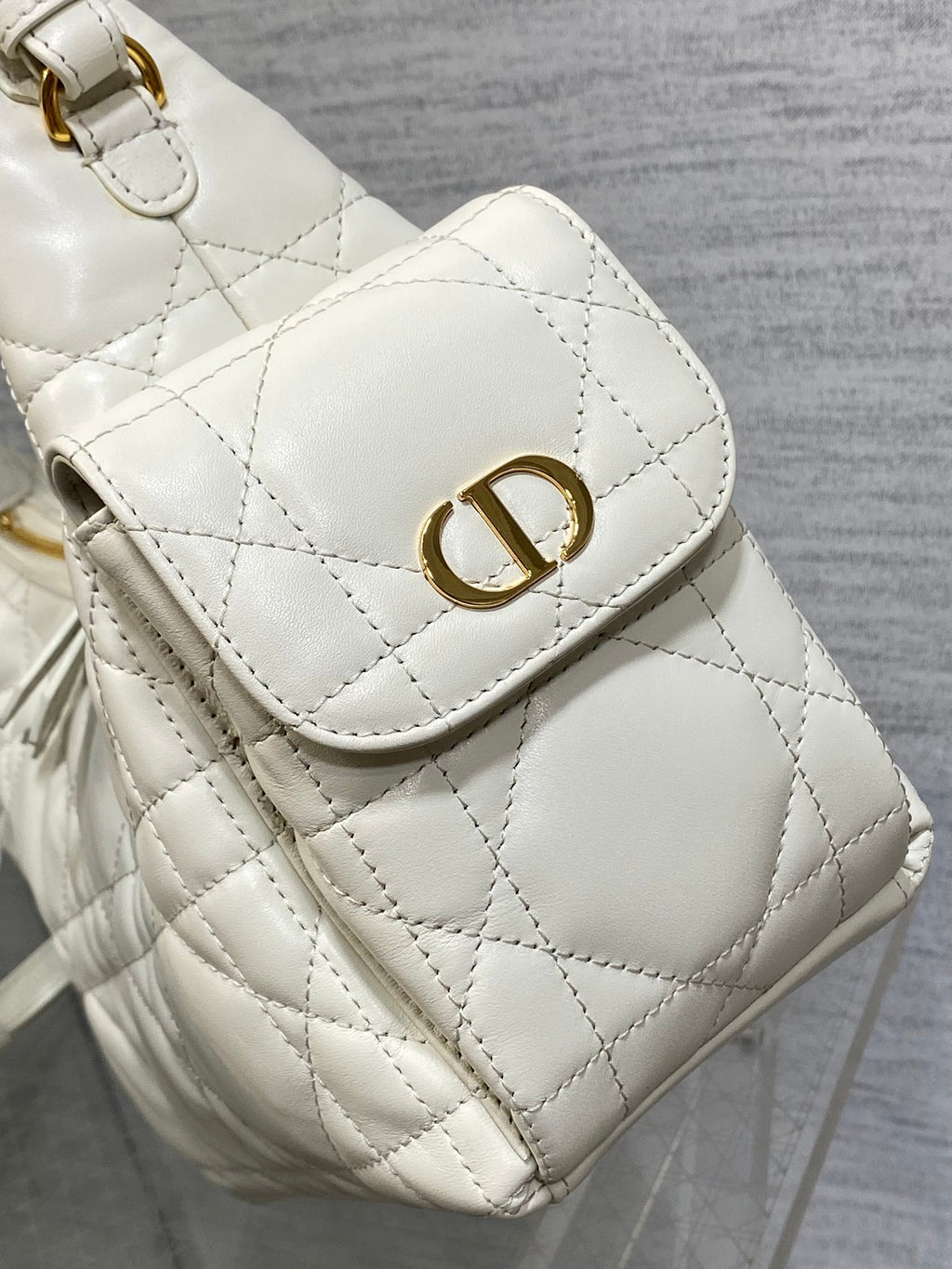 Сумка-хобо Dior D-Dream з натуральної шкіри — фото 4