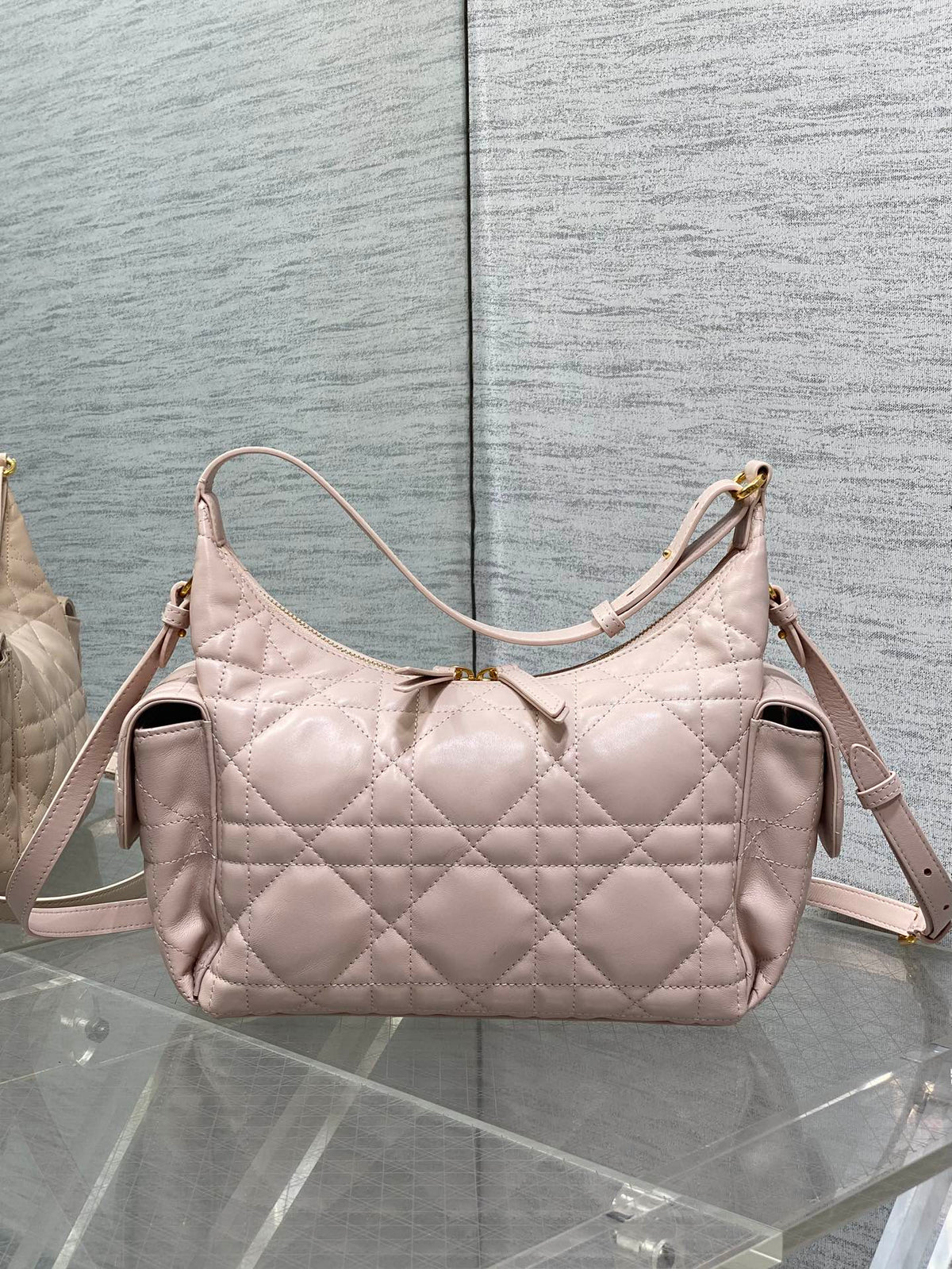 Сумка-хобо Dior D-Dream з натуральної шкіри — фото 5