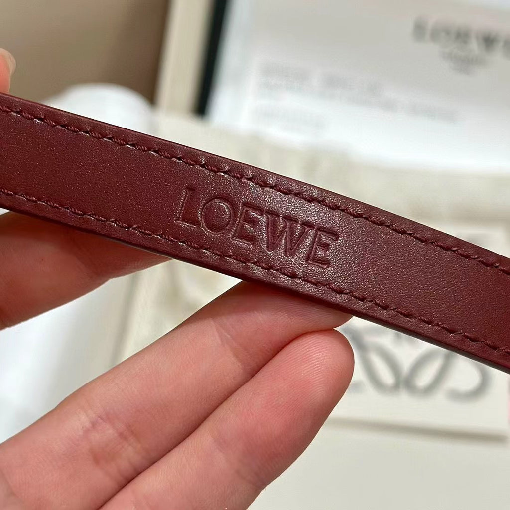 Ремінь Loewe з натуральної шкіри теляти — фото 5