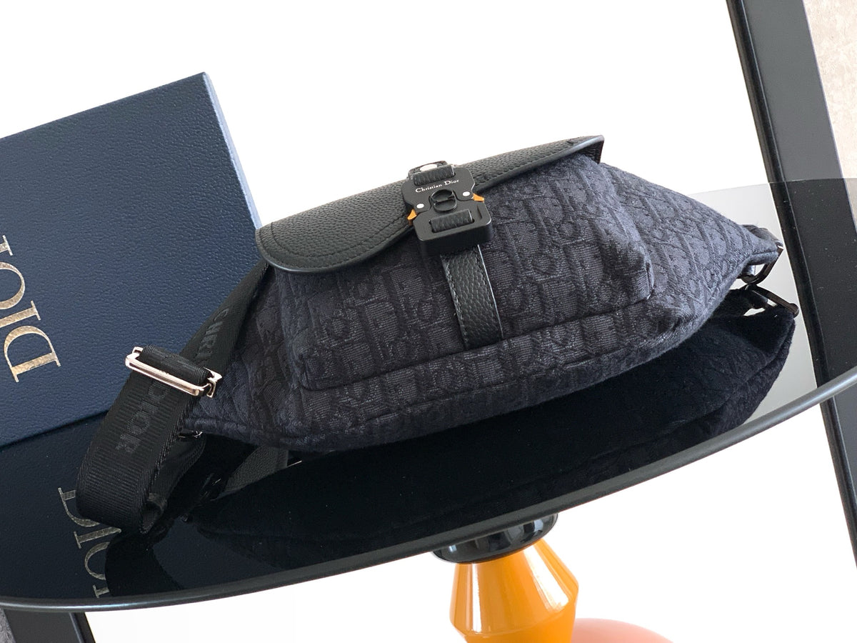 Поясна сумка Dior Saddle з натуральної шкіри — фото 4