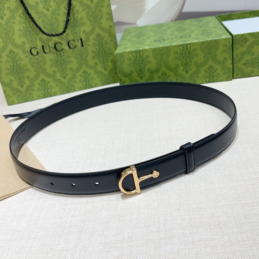Ремінь Gucci з натуральної шкіри теляти — фото 1