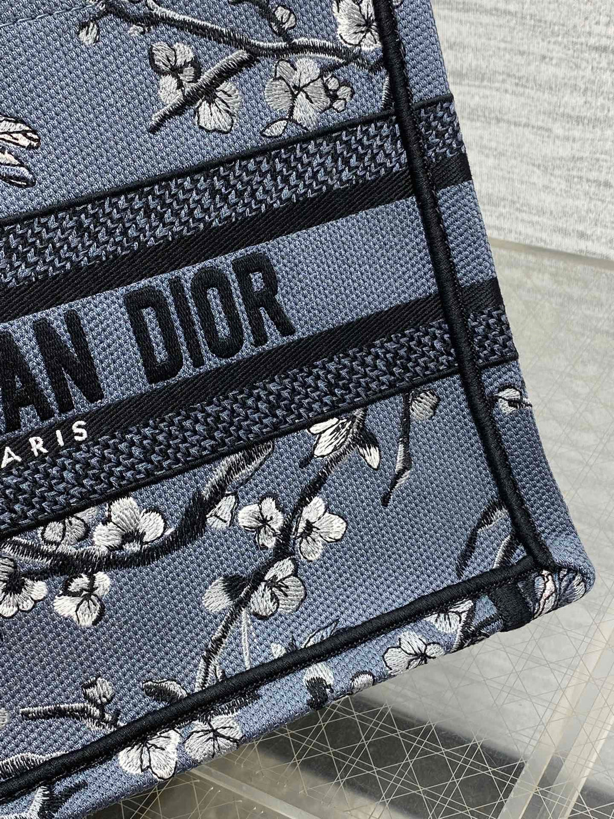Мала сумка-тоут Dior з текстилю — фото 3