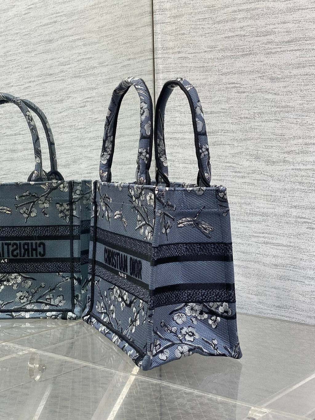 Мала сумка-тоут Dior з текстилю — фото 6