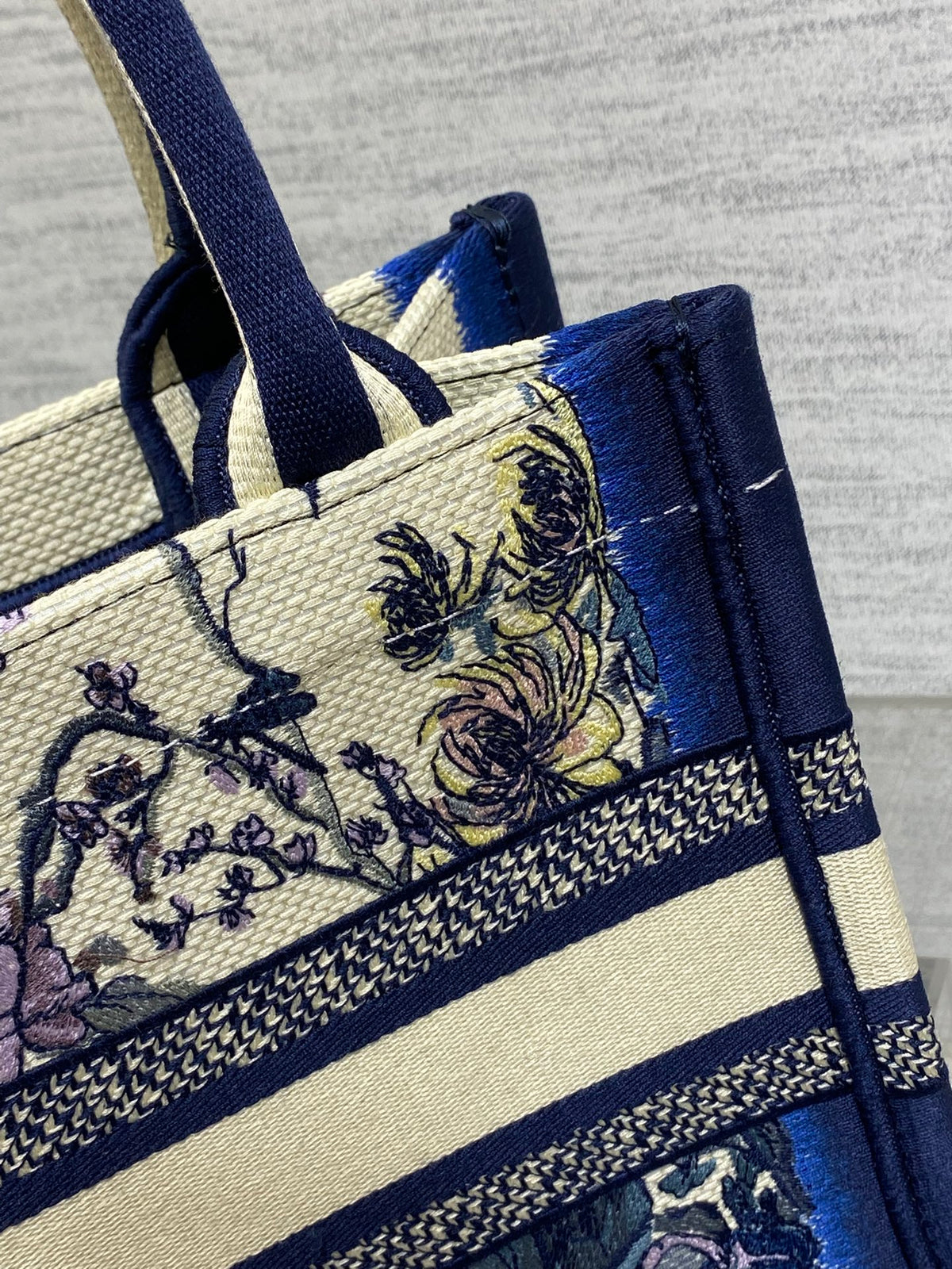 Мала сумка-тоут Dior з текстилю — фото 5