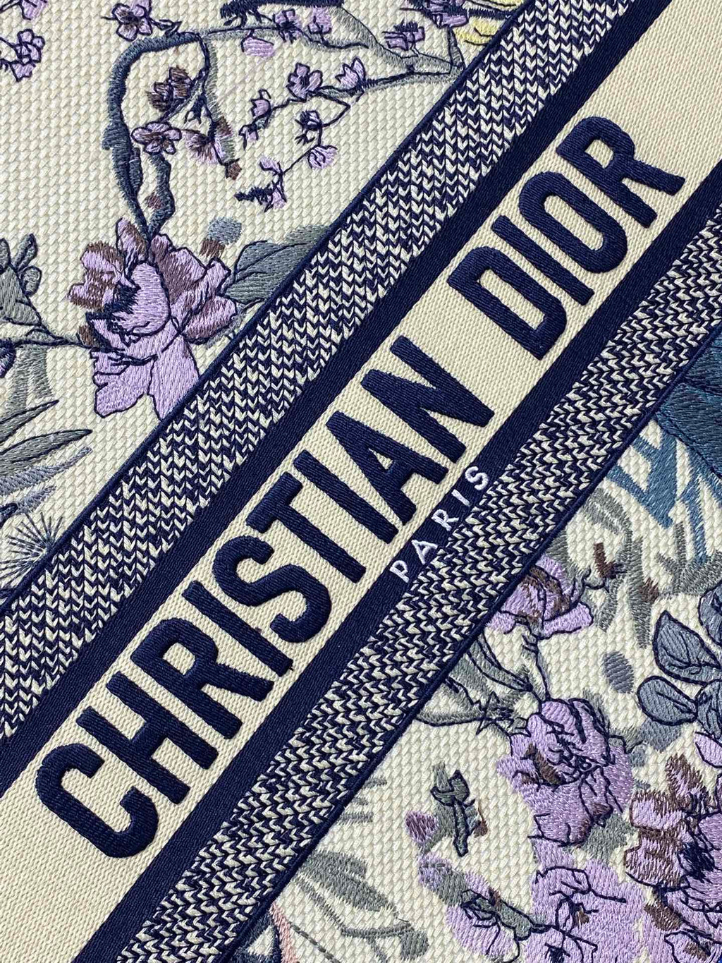 Велика сумка-тоут Dior з текстилю — фото 2
