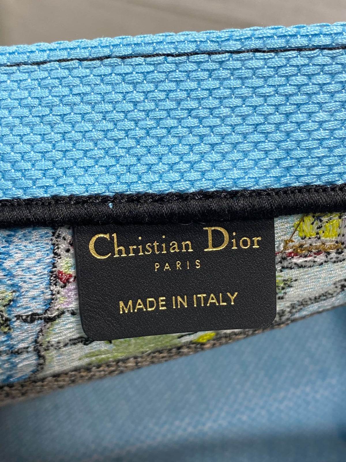 Мала сумка-тоут Dior з текстилю — фото 9