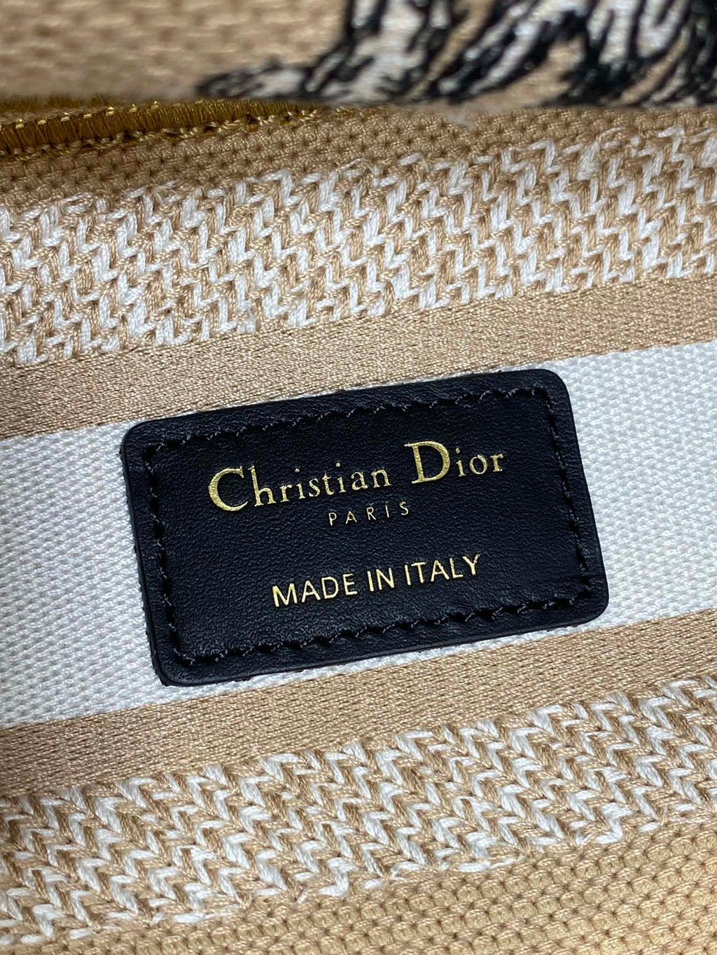 Сумка Dior Lady Dior з текстилю — фото 9