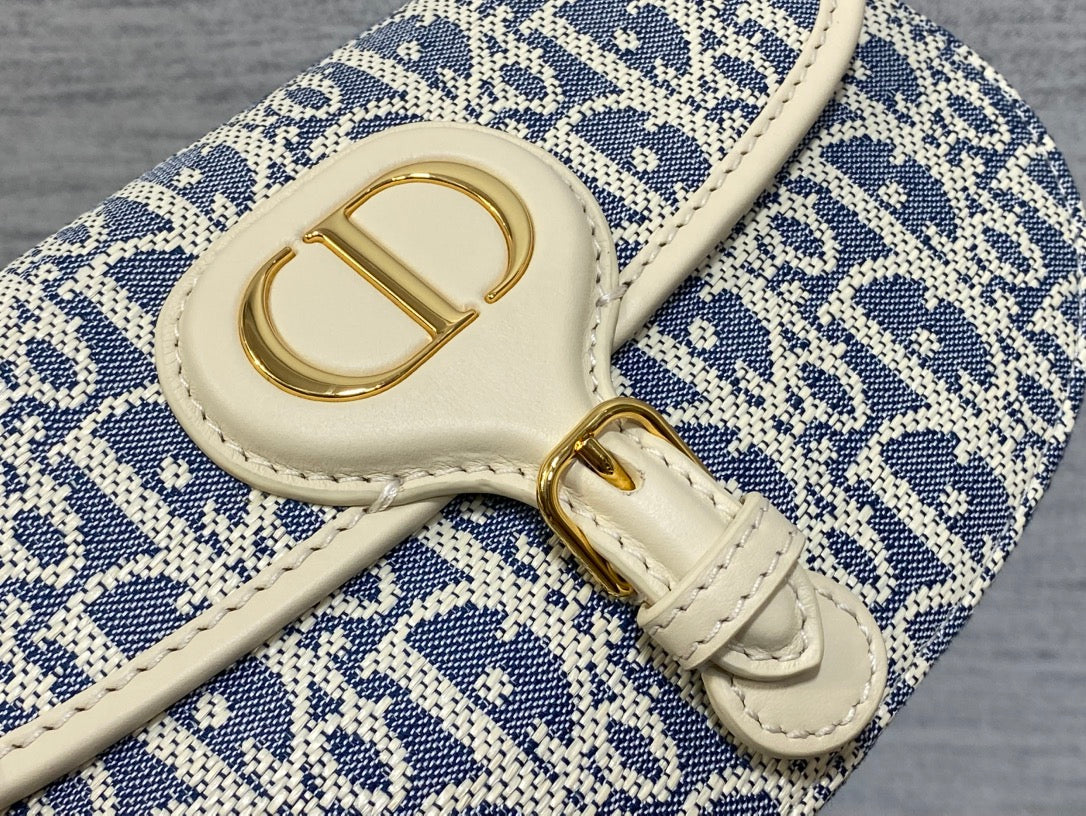 Сумка-хобо Dior Bobby з текстилю — фото 3