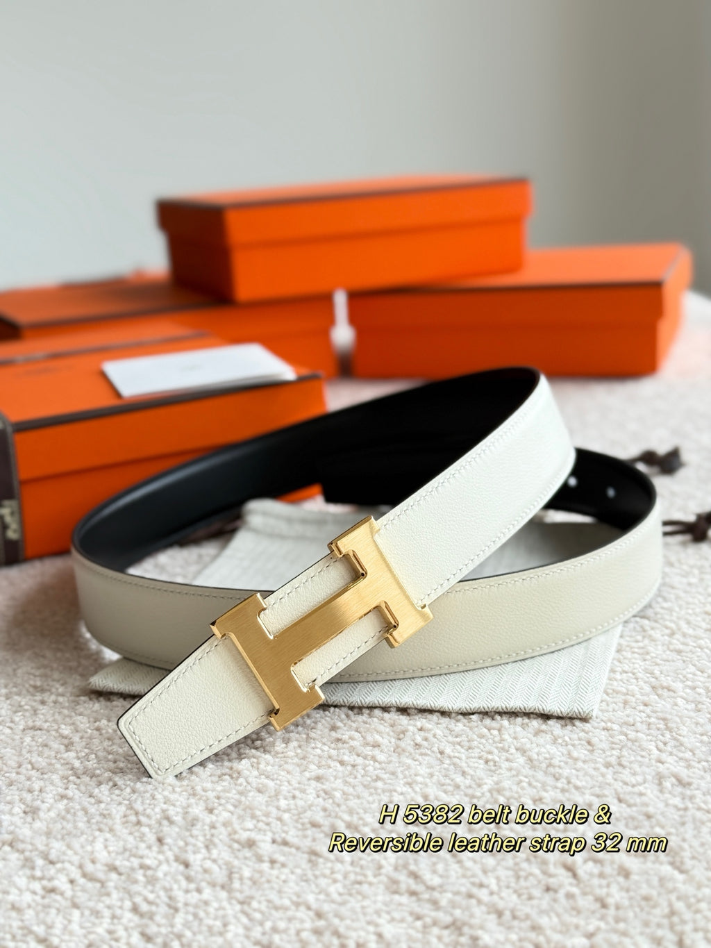 Ремінь Hermès з шкіри Evercolor — фото 2
