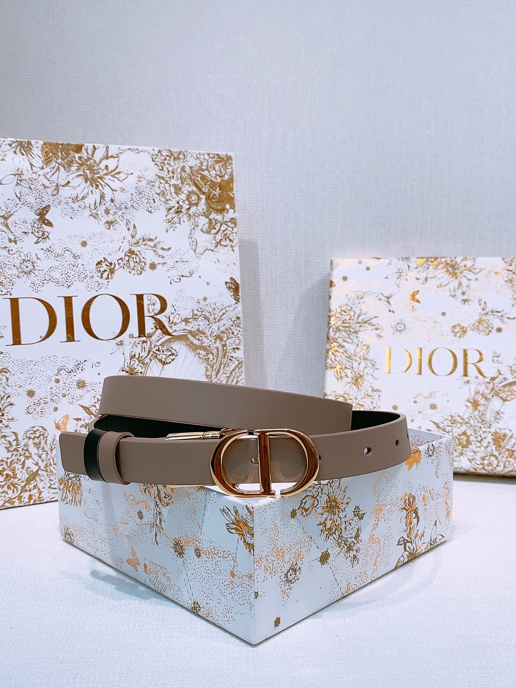 Ремінь Dior з натуральної шкіри теляти — фото 3