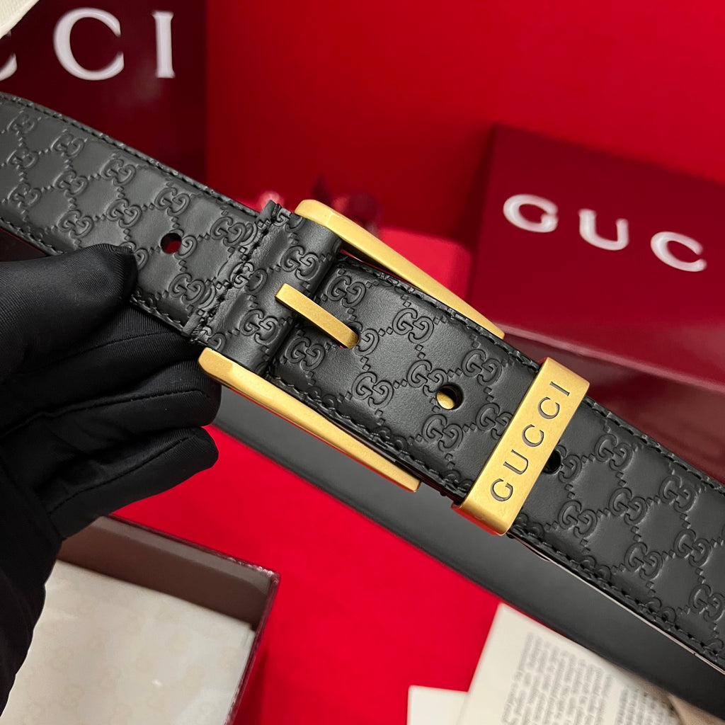 Ремінь Gucci з шкіри з пряжкою-штифтом — фото 2