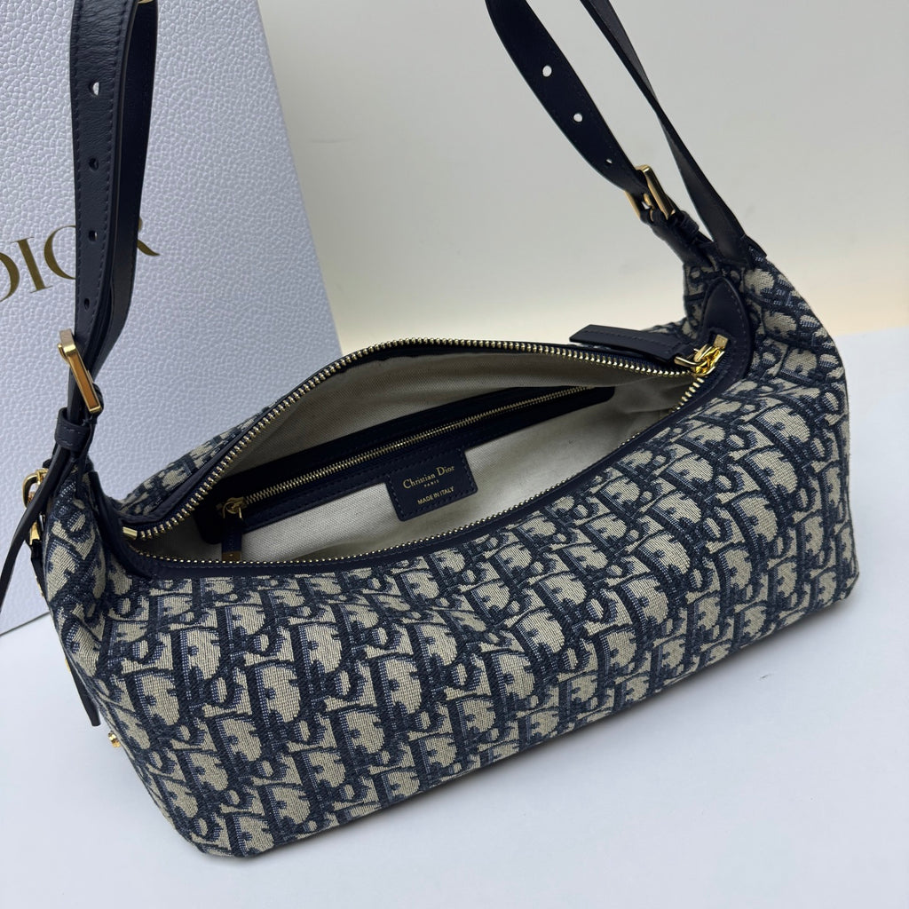 Середня сумка Dior D-Journey з натуральної шкіри — фото 5