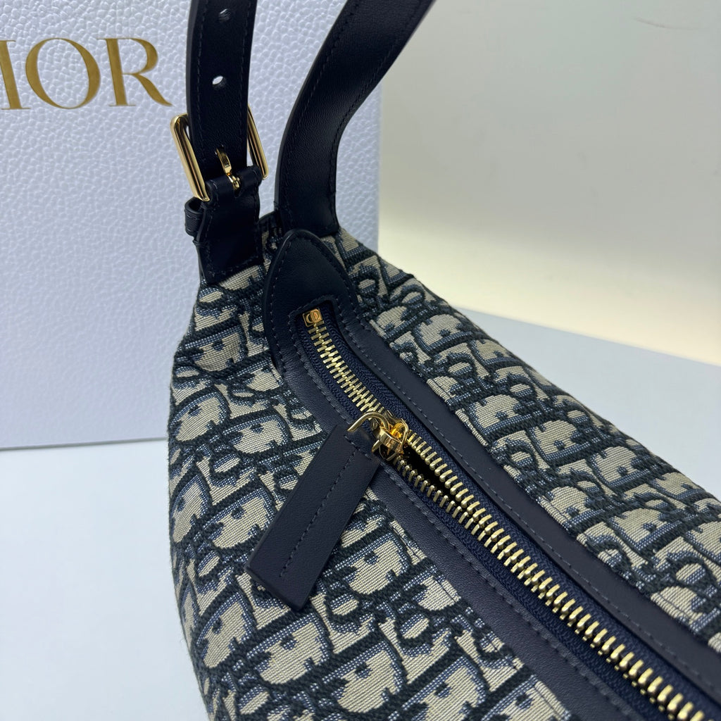 Мала сумка Dior D-Journey з натуральної шкіри — фото 6