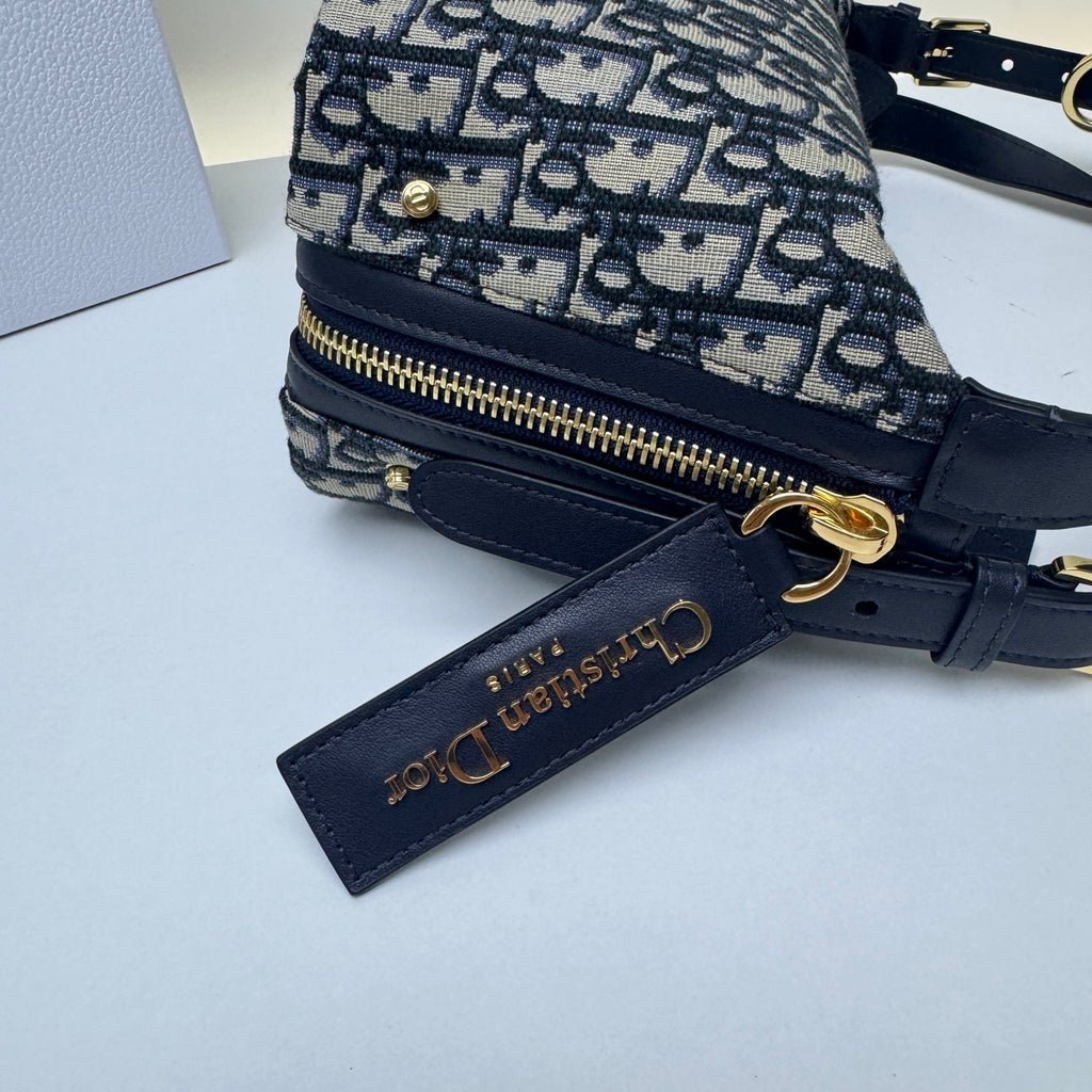 Мала сумка Dior D-Journey з натуральної шкіри — фото 5