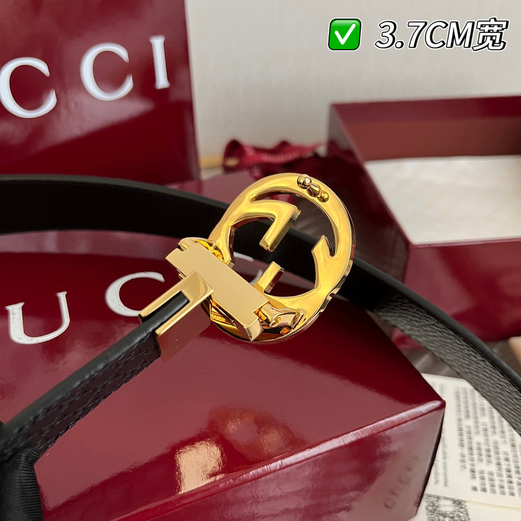 Ремінь Gucci з натуральної шкіри — фото 3