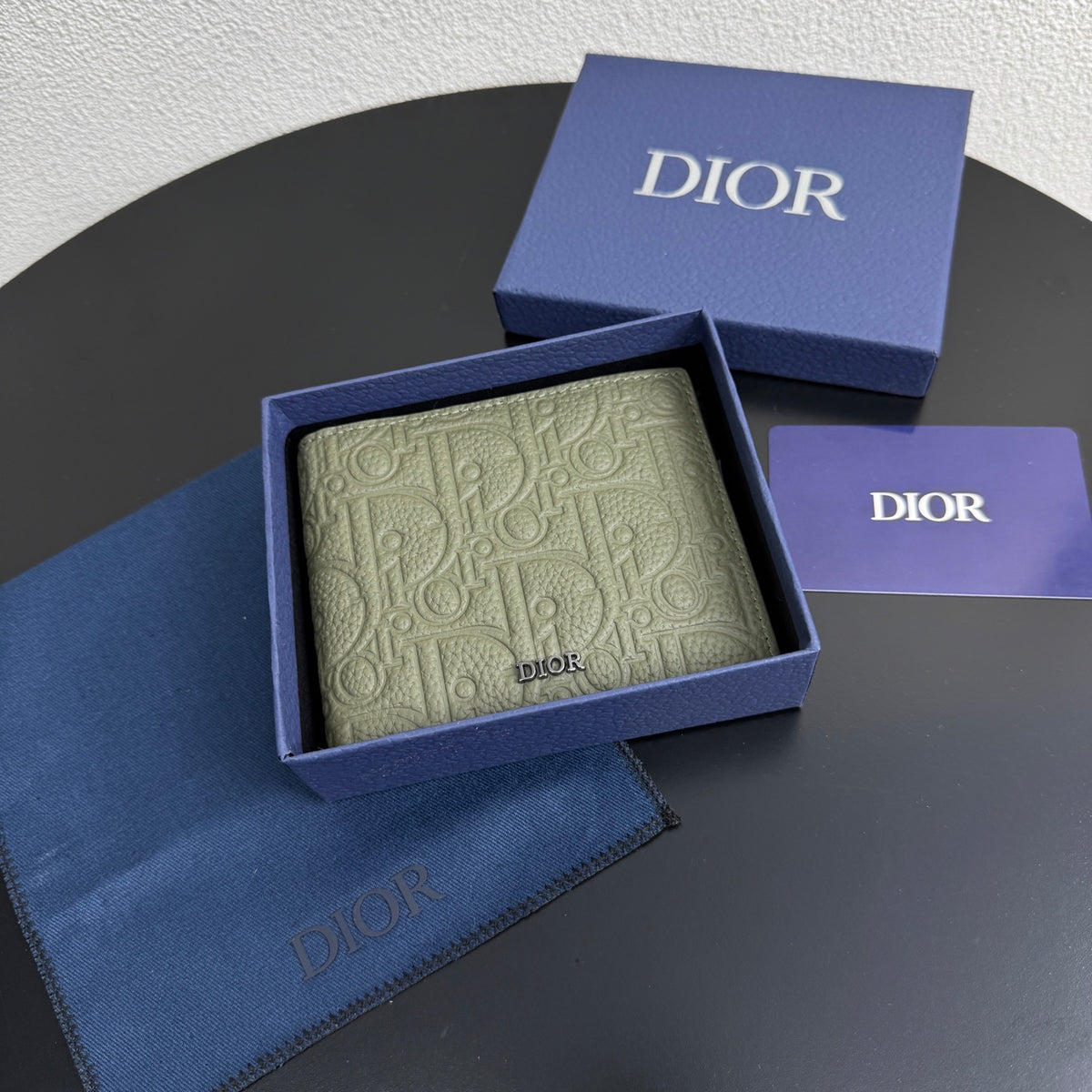 Гаманець Dior з натуральної шкіри — фото 6