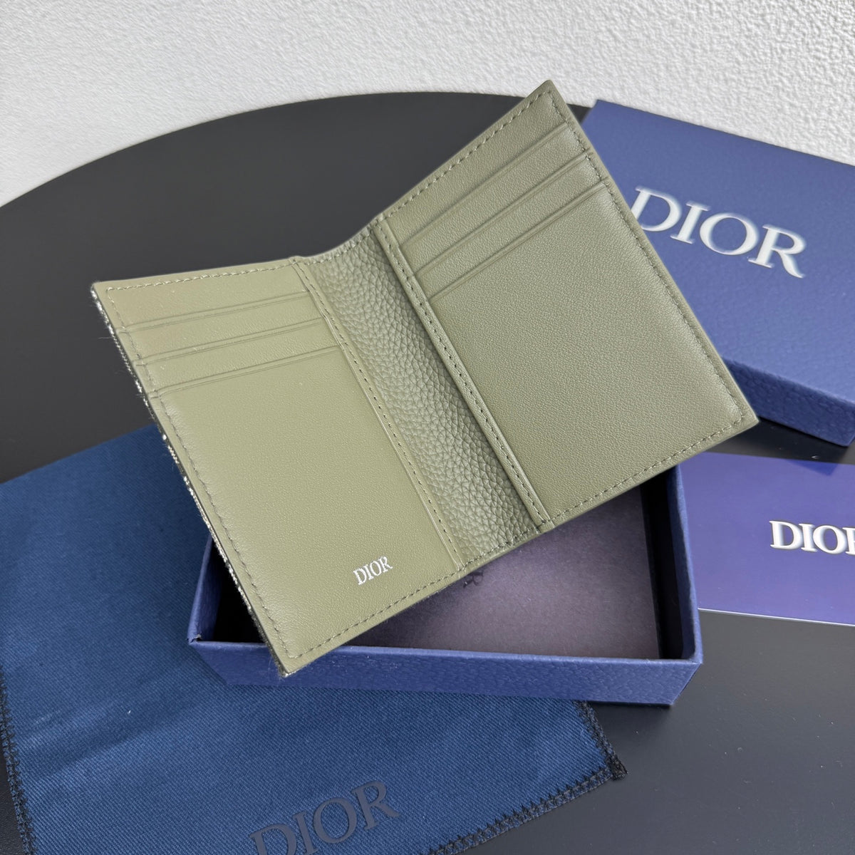 Кардхолдер Dior з натуральної шкіри — фото 8