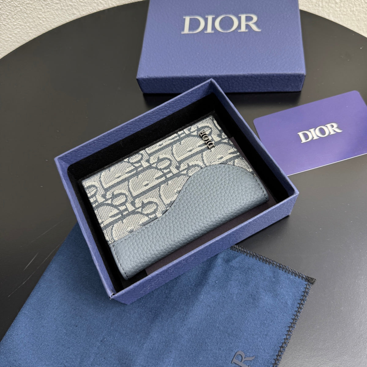 Кардхолдер Dior з натуральної шкіри — фото 4