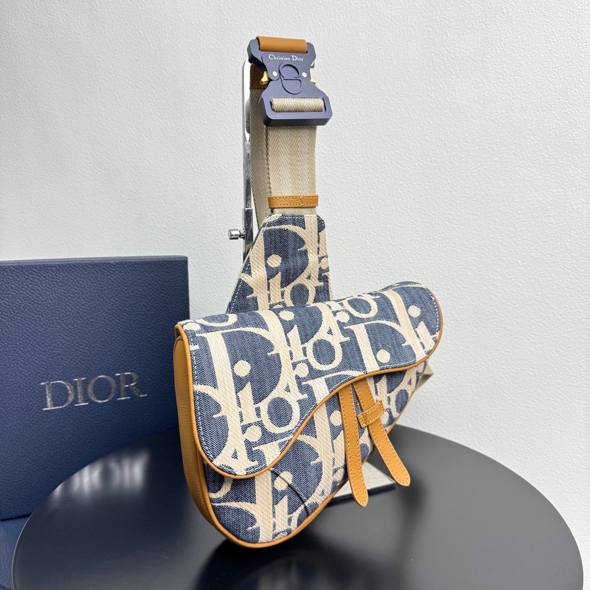 Сумка Dior Saddle з натуральної шкіри — фото 2