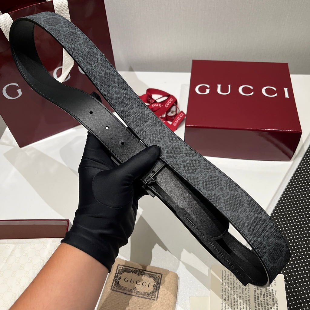 Ремінь Gucci Double G з шкіри — фото 6