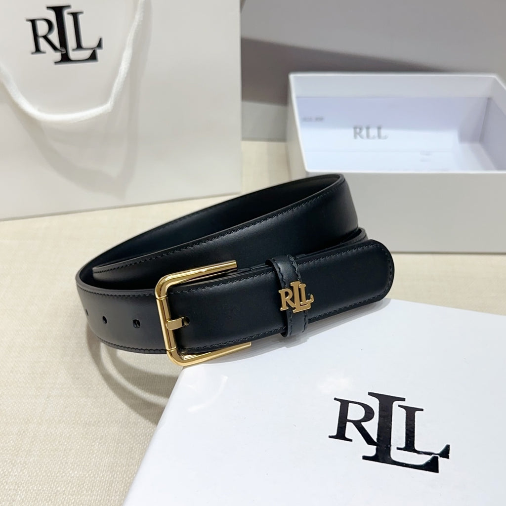 Ремінь Ralph Lauren з натуральної шкіри — фото 2