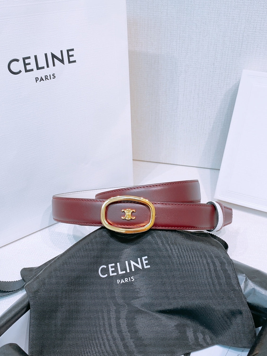 Ремінь Celine Triomphe — фото 2