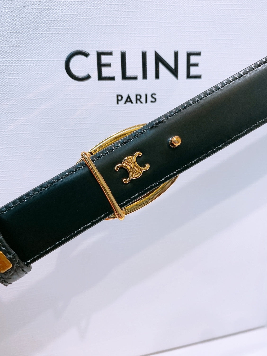 Ремінь Celine Triomphe — фото 5