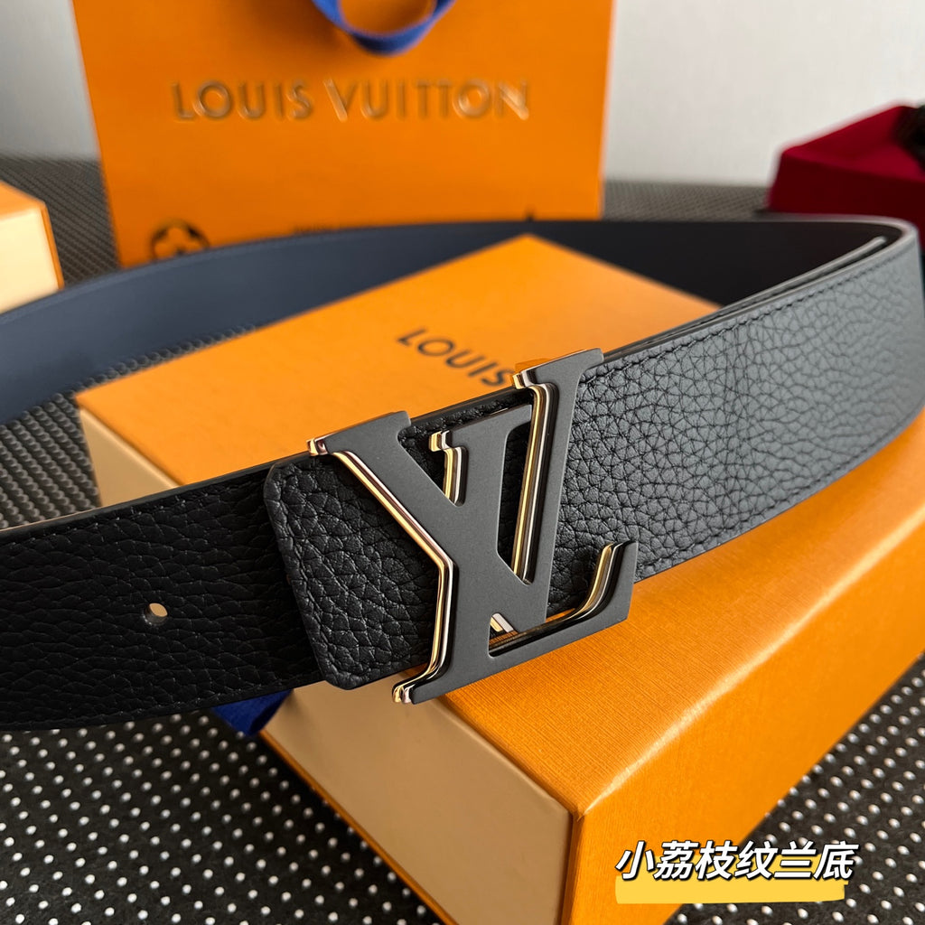 Ремінь Louis Vuitton з натуральної шкіри теляти — фото 2