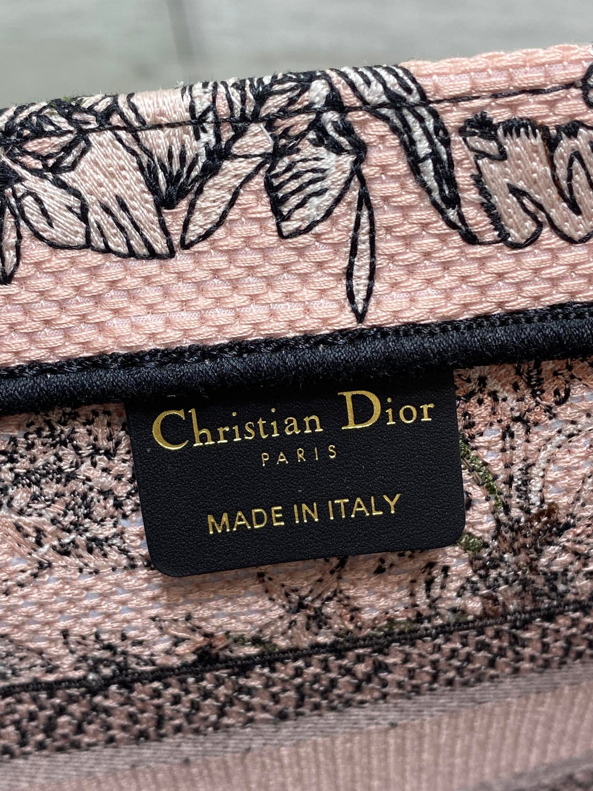 Мала сумка-тоут Dior з текстилю — фото 9