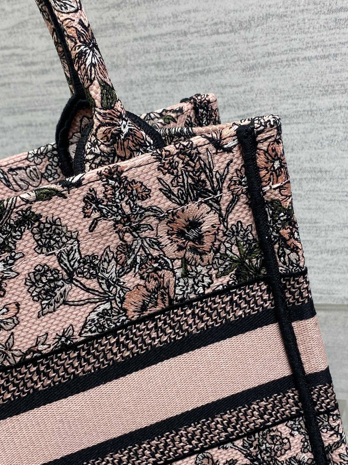 Мала сумка-тоут Dior з текстилю — фото 5