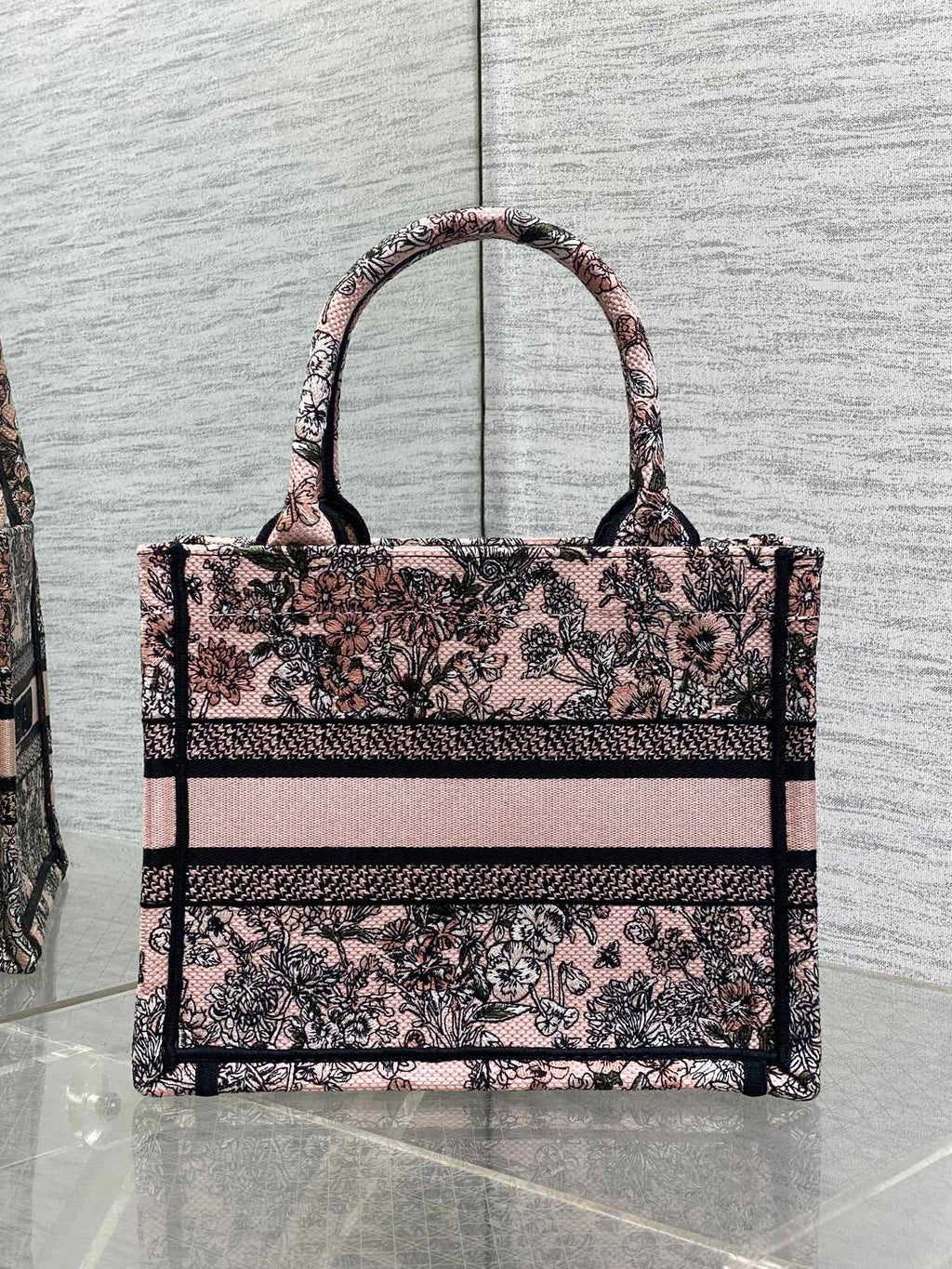Мала сумка-тоут Dior з текстилю — фото 4