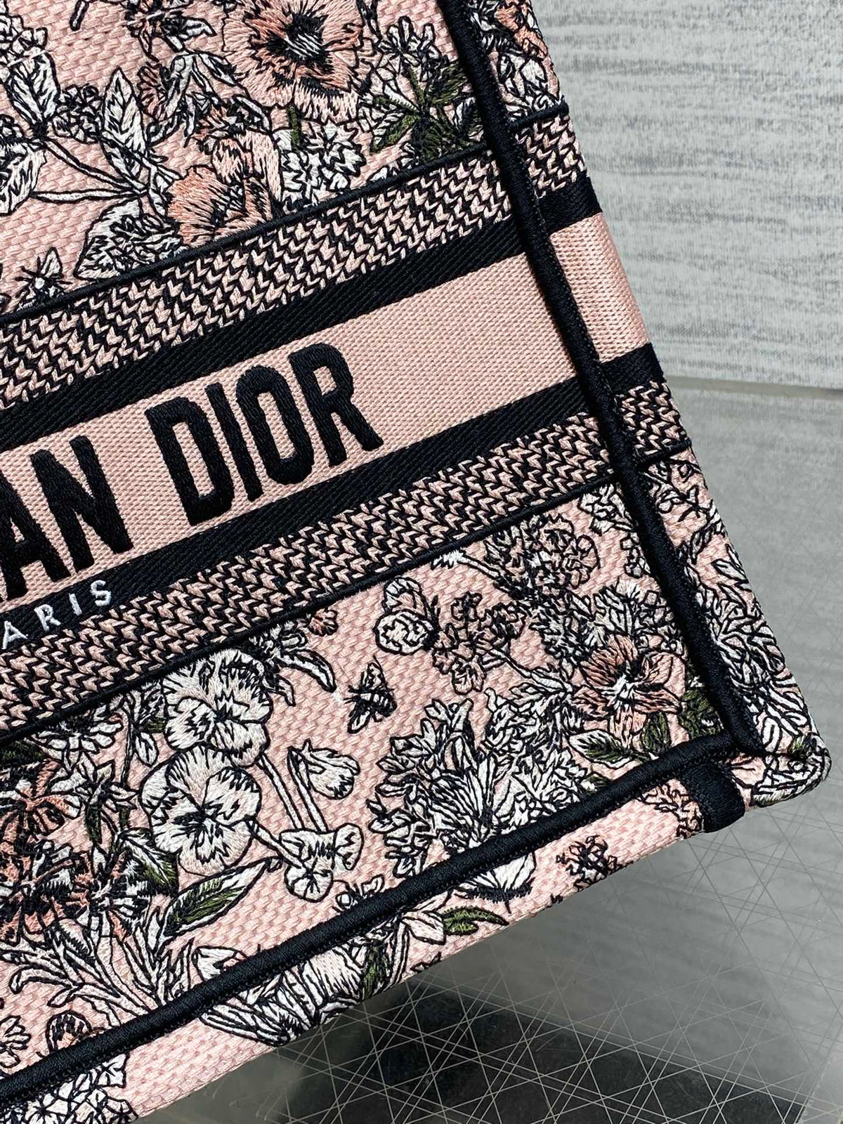 Мала сумка-тоут Dior з текстилю — фото 3