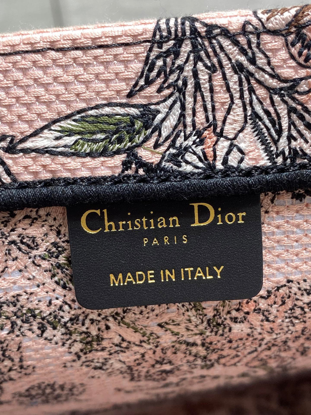 Велика сумка-тоут Dior з текстилю — фото 9