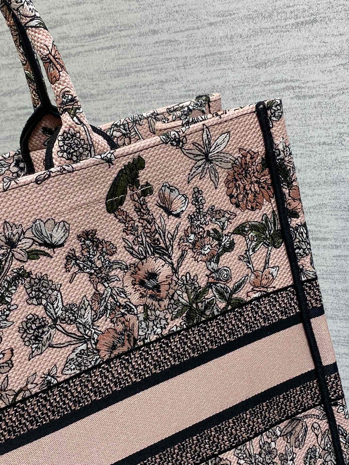Велика сумка-тоут Dior з текстилю — фото 5