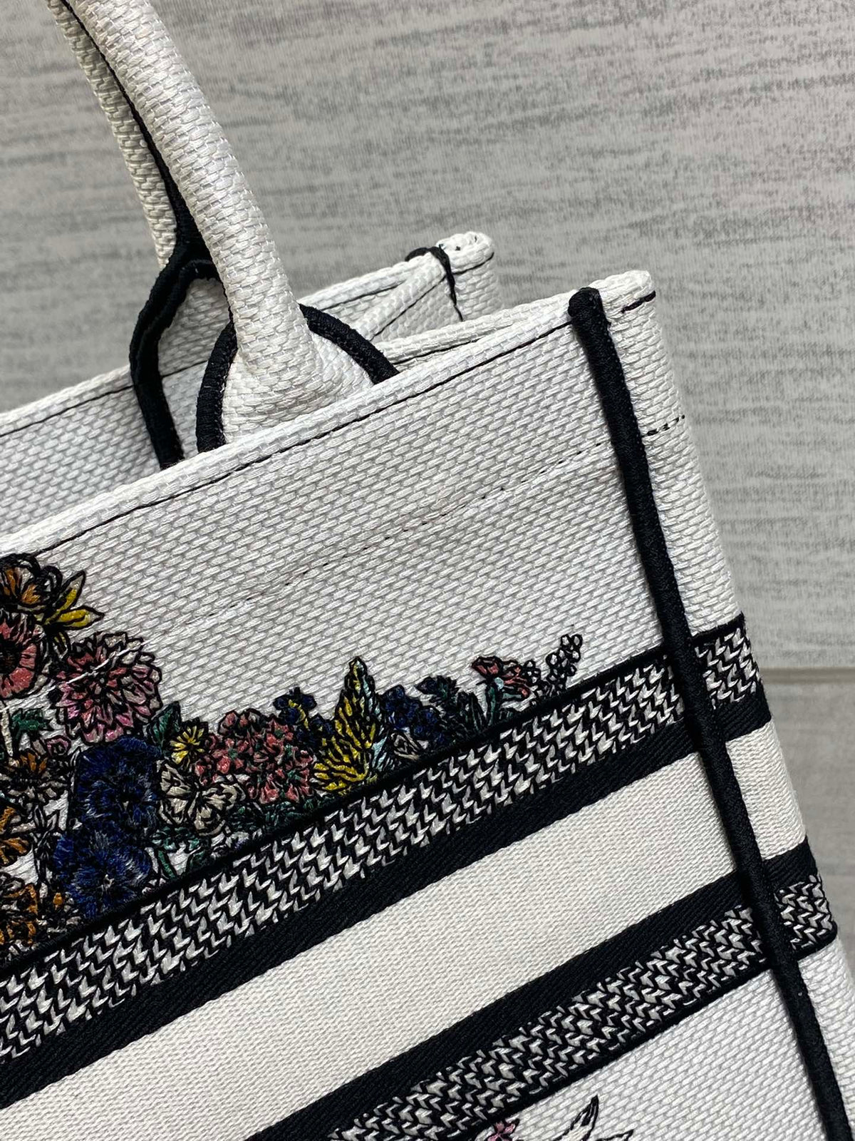 Мала сумка-тоут Dior з текстилю — фото 5