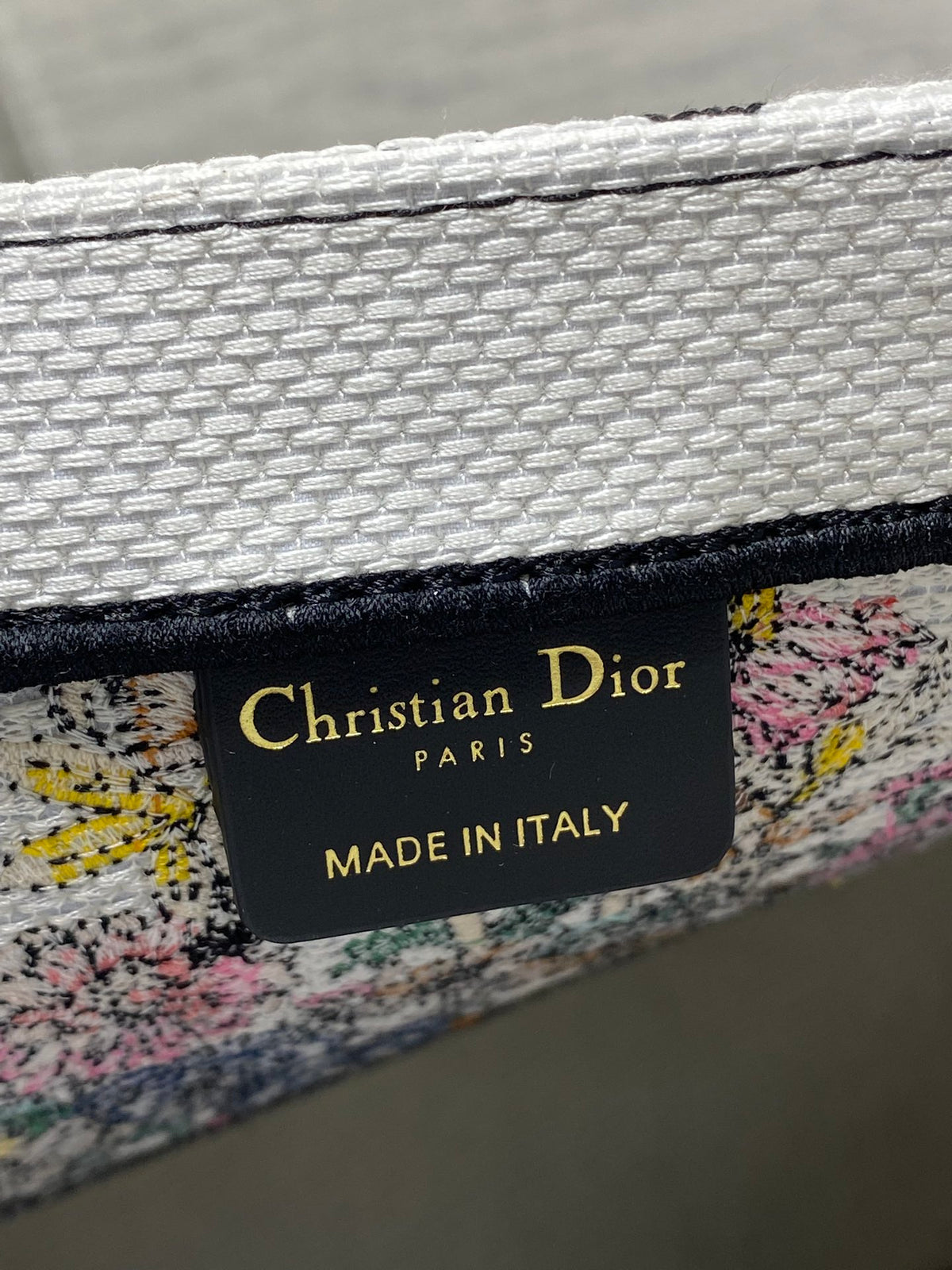 Велика сумка-тоут Dior з текстилю — фото 9