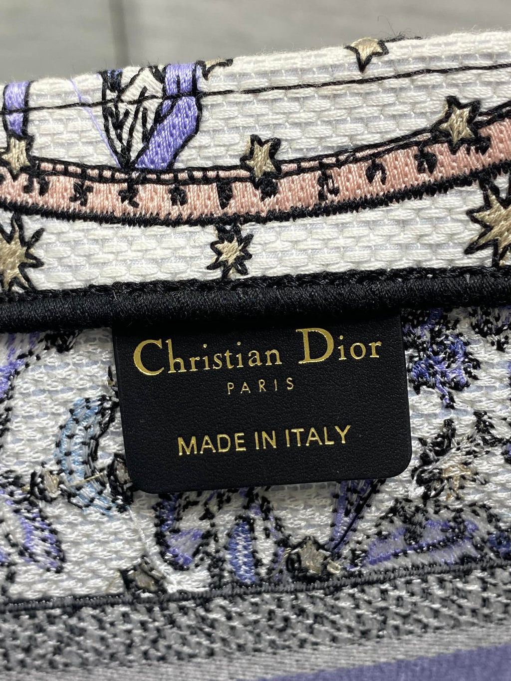 Мала сумка-тоут Dior з текстилю — фото 9