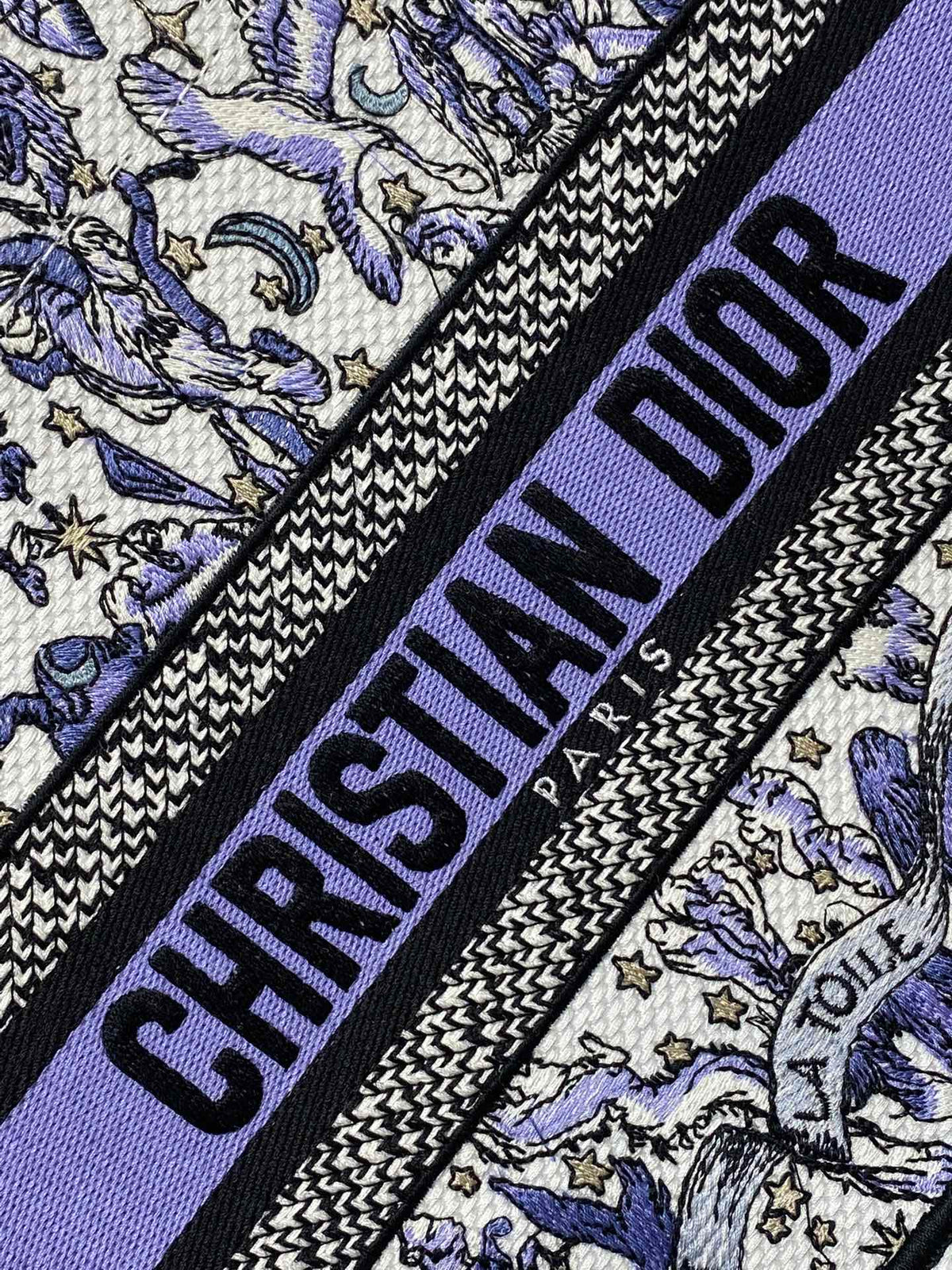 Мала сумка-тоут Dior з текстилю — фото 2