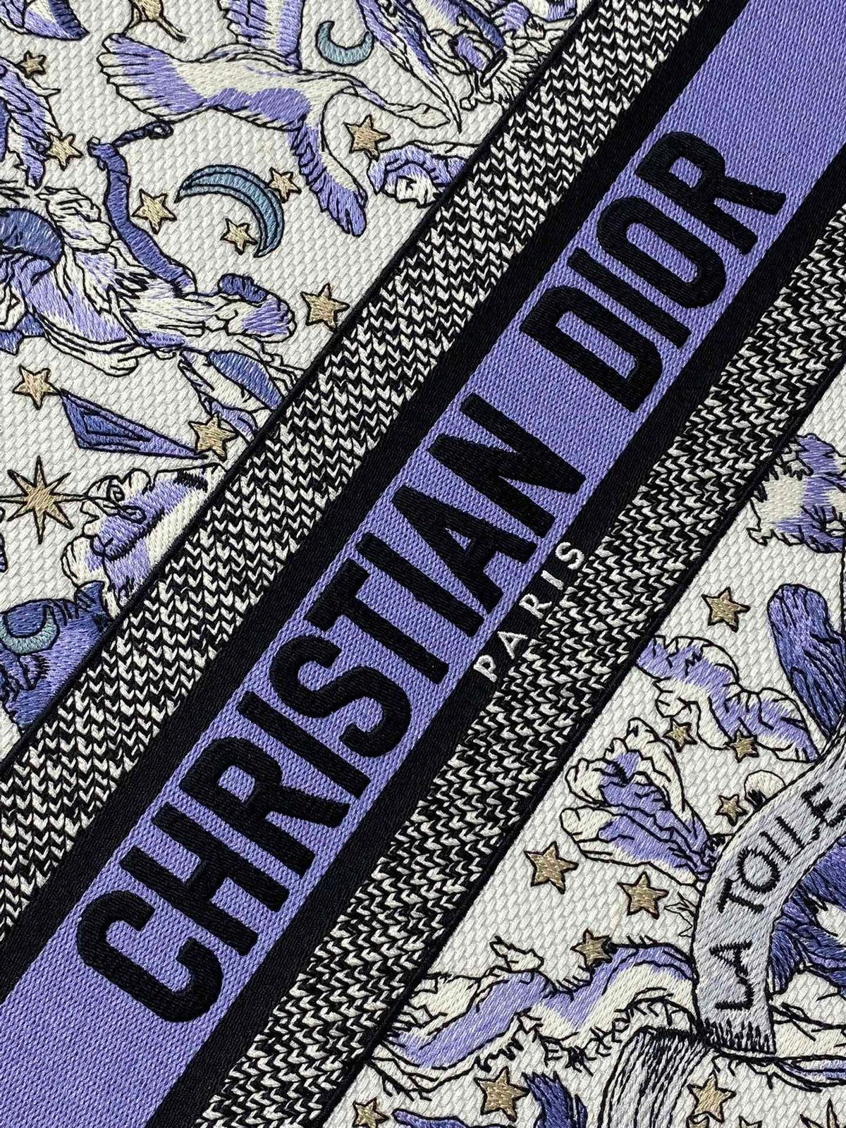 Велика сумка-тоут Dior з текстилю — фото 2