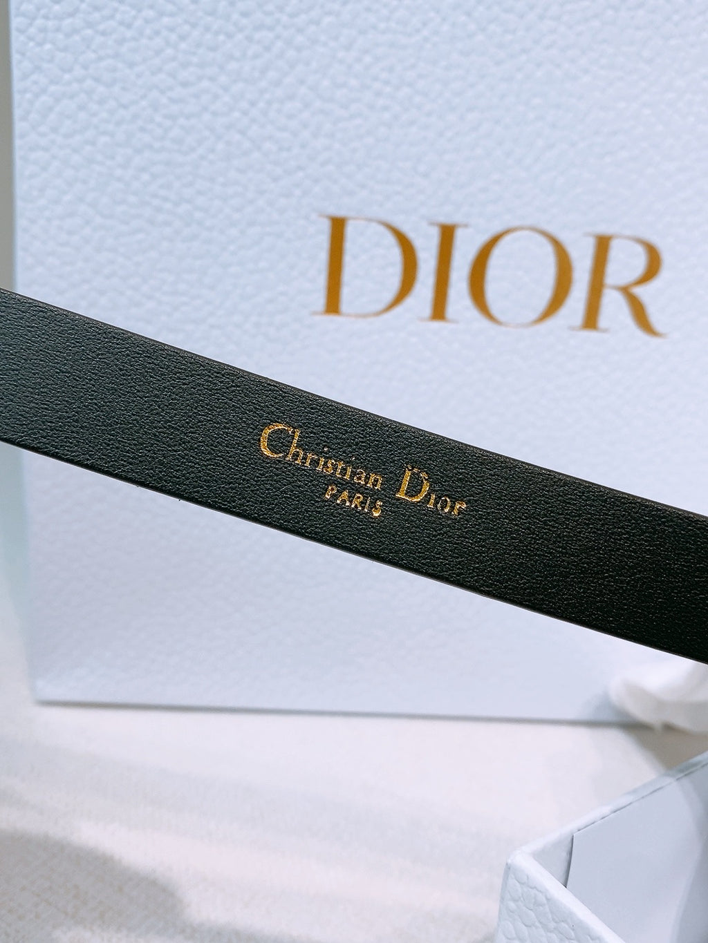 Ремінь Dior з натуральної шкіри теляти — фото 4