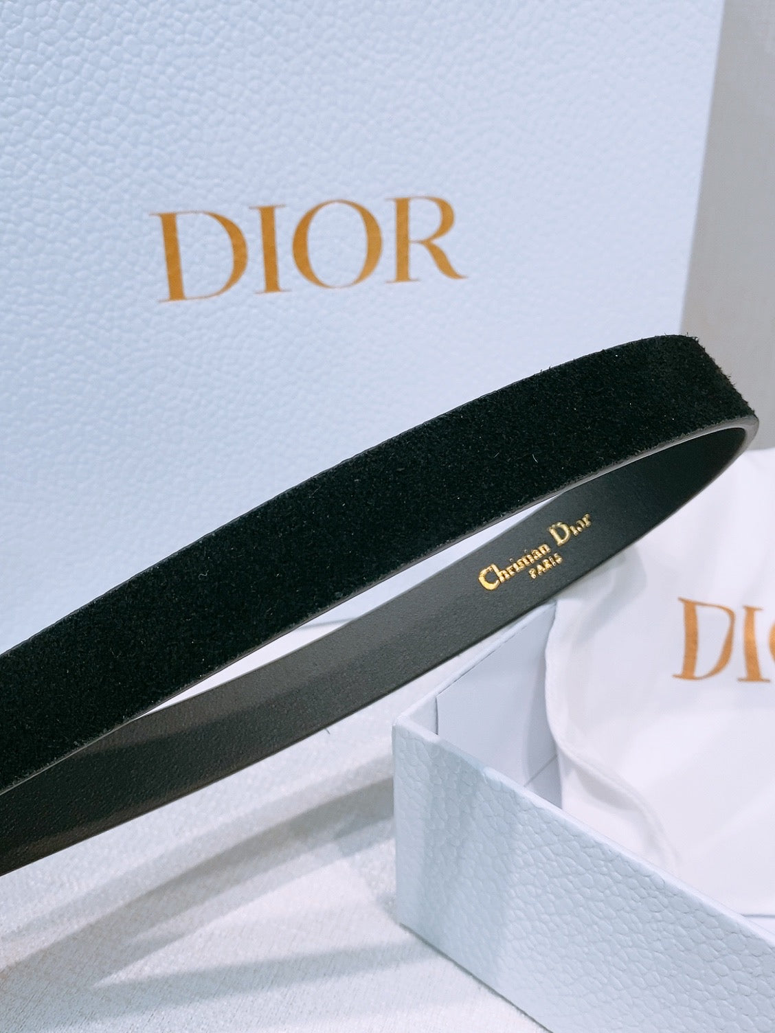 Ремінь Dior з натуральної шкіри теляти — фото 5