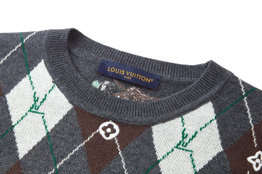 Джемпер Argyle Louis Vuitton — фото 9