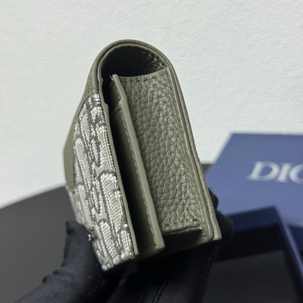 Кардхолдер Dior Saddle з натуральної шкіри — фото 3