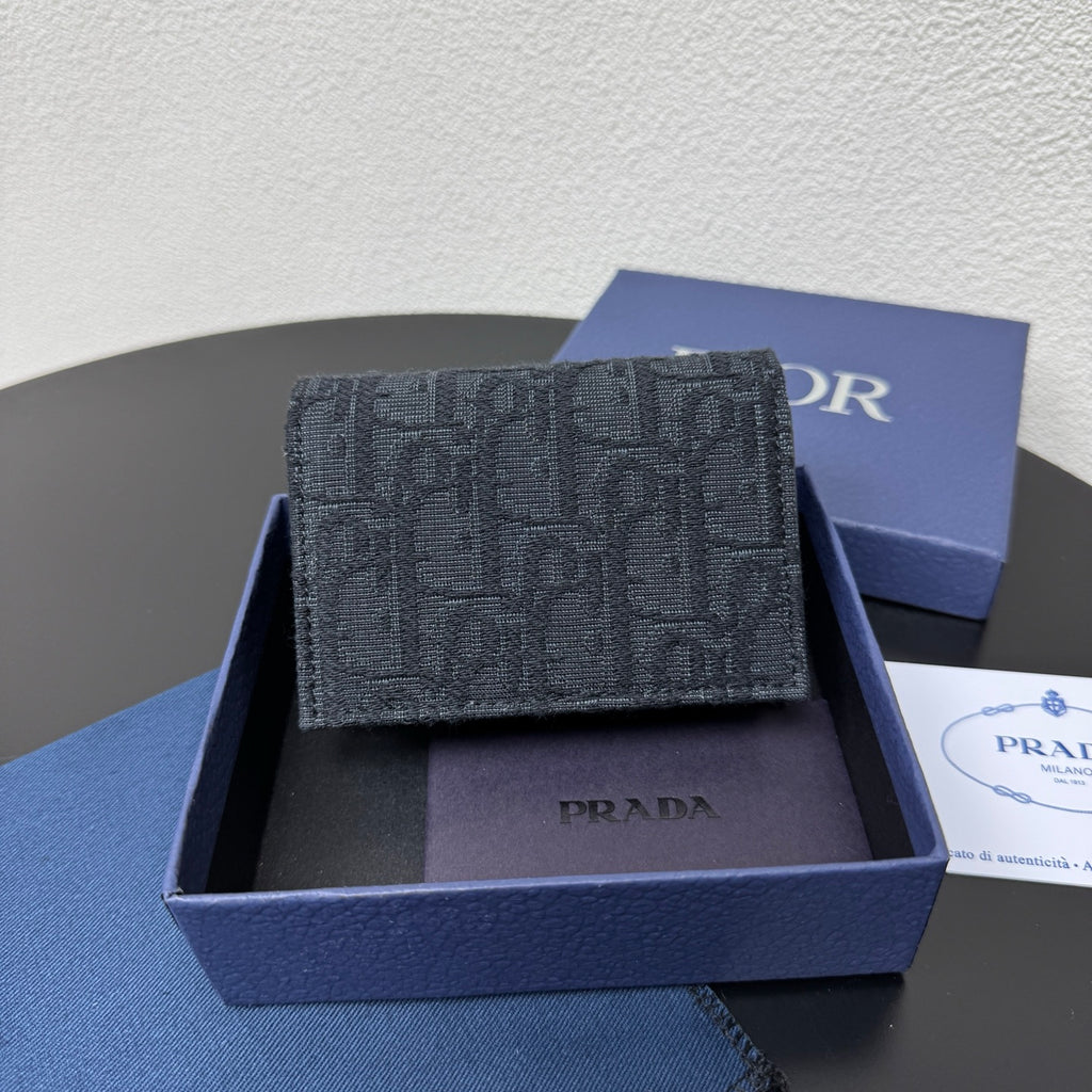Кардхолдер Dior Saddle з натуральної шкіри — фото 2
