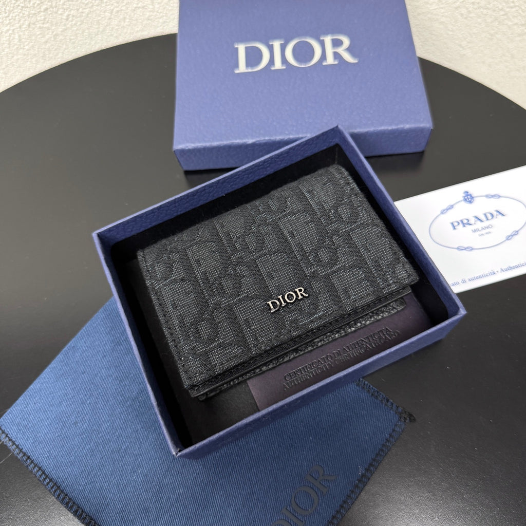 Кардхолдер Dior Saddle з натуральної шкіри — фото 9
