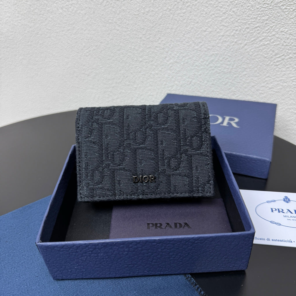 Кардхолдер Dior Saddle з натуральної шкіри — фото 1