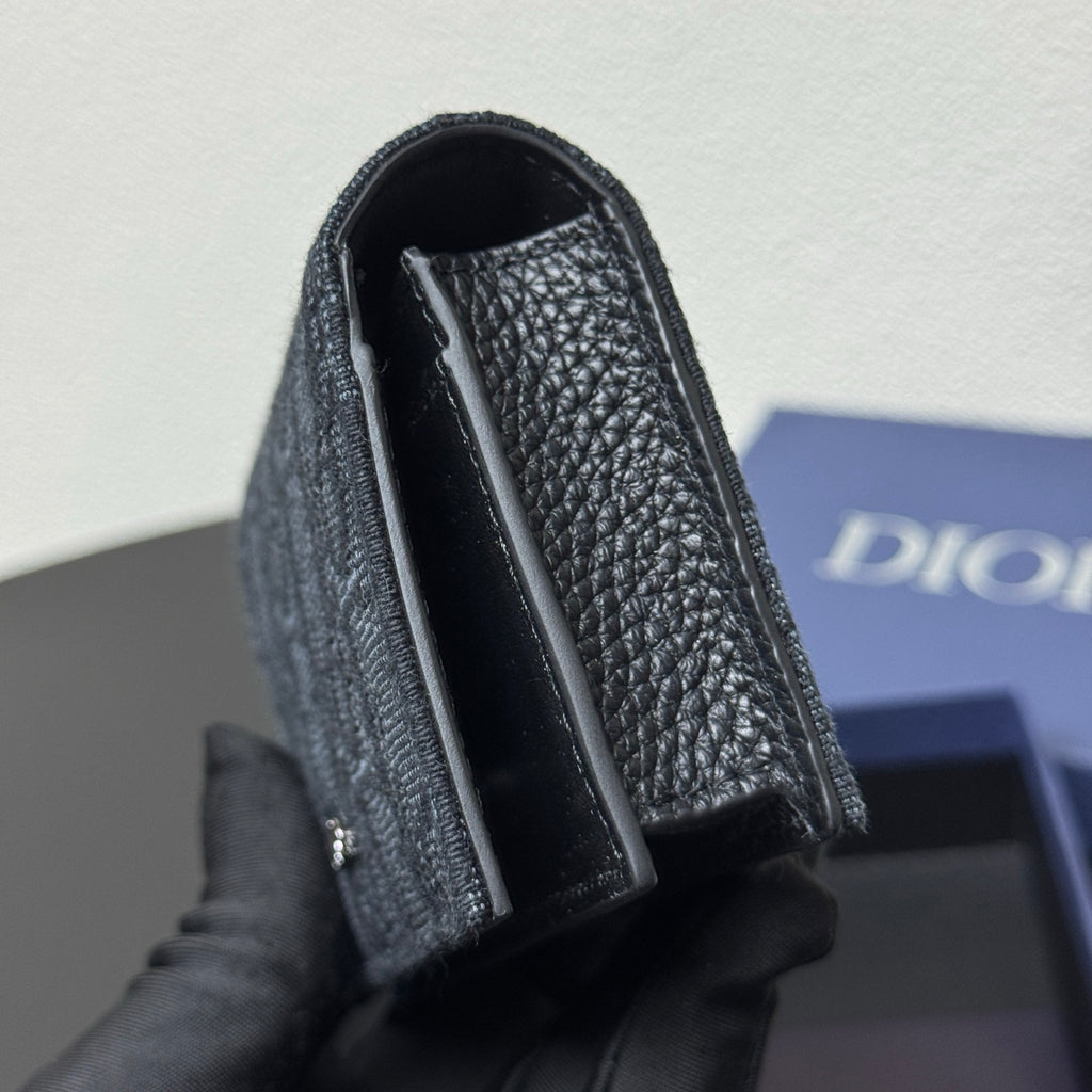Кардхолдер Dior Saddle з натуральної шкіри — фото 4