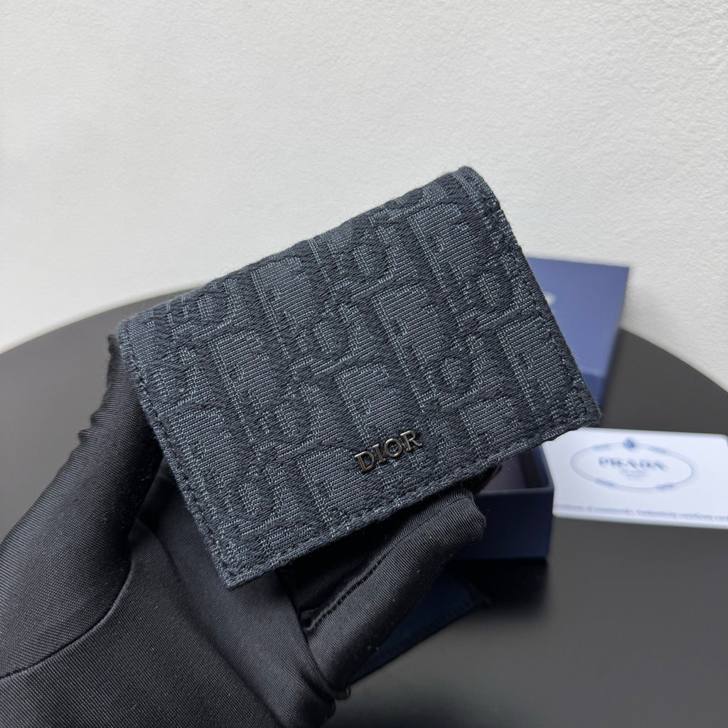 Кардхолдер Dior Saddle з натуральної шкіри — фото 3