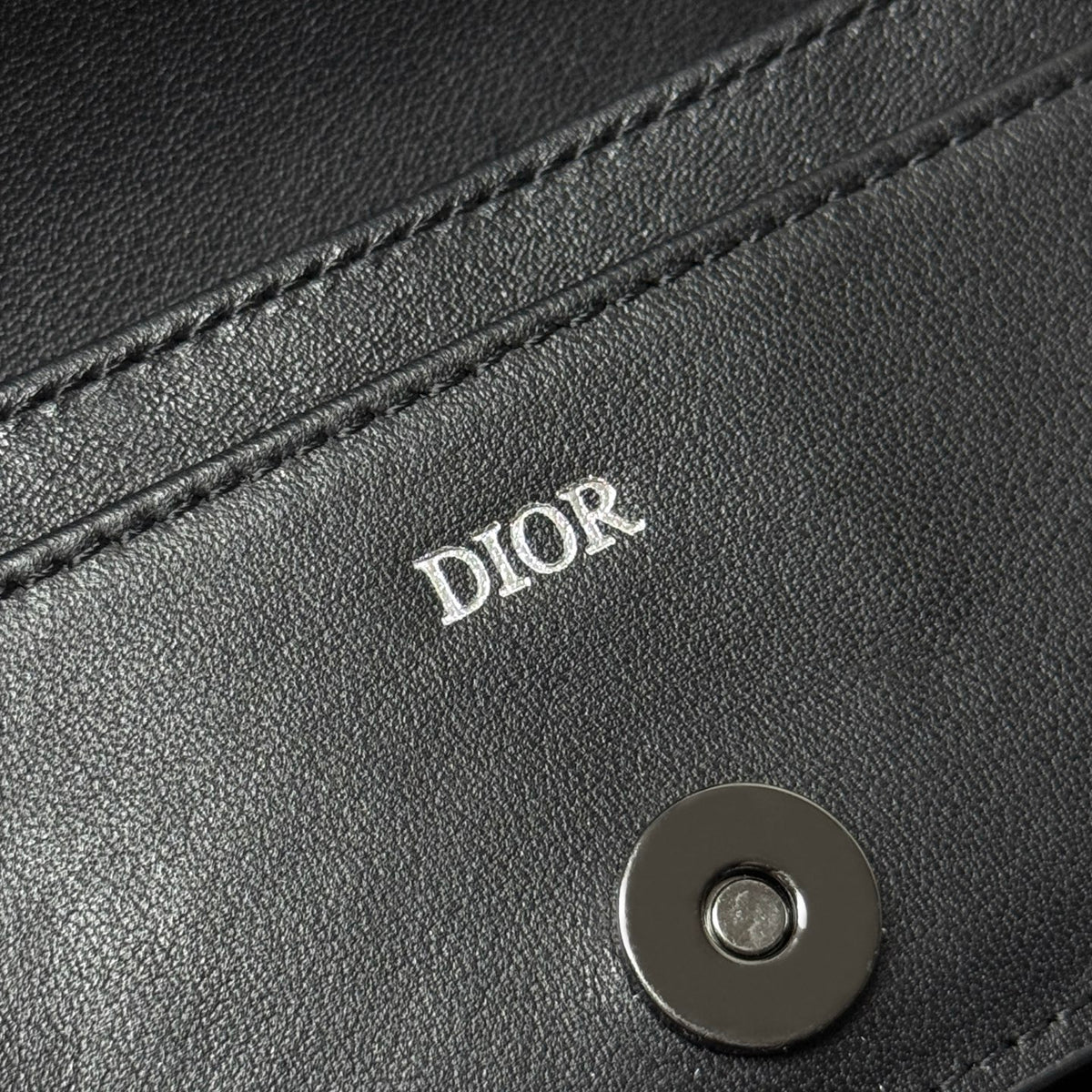 Кардхолдер Dior Saddle з натуральної шкіри — фото 8