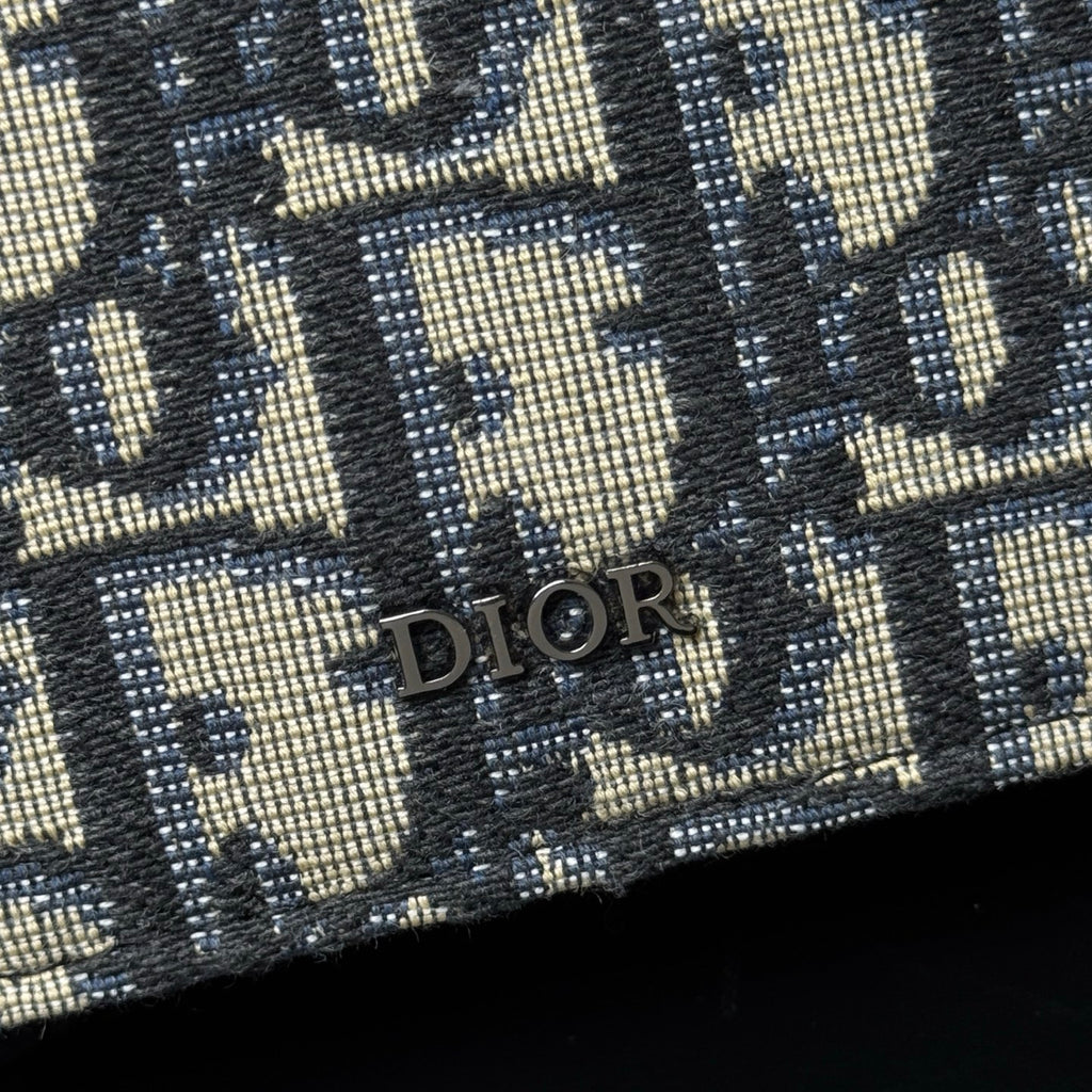 Кардхолдер Dior Saddle з натуральної шкіри — фото 7